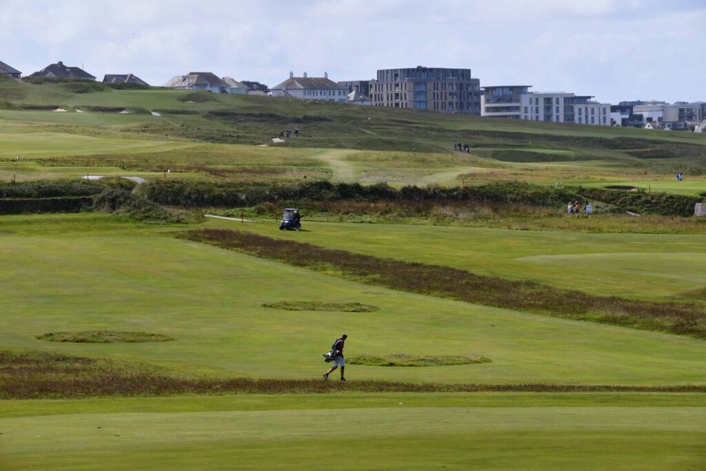 View on Newquay Golf Courses