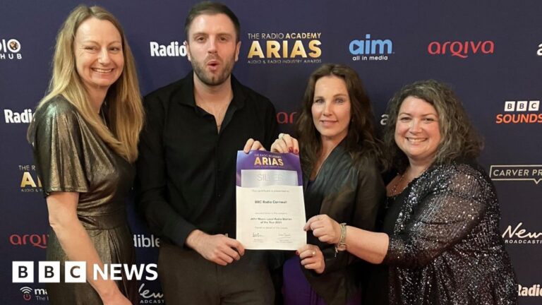 BBC Radio Cornwall's Silver Award Win Celebrated