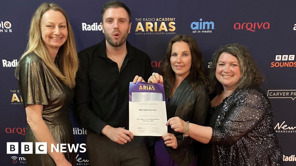 BBC Radio Cornwall's Silver Award Win Celebrated