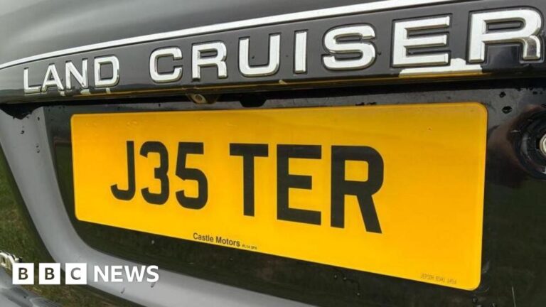 Jethro's Unique Number Plate & Possessions Auctioned