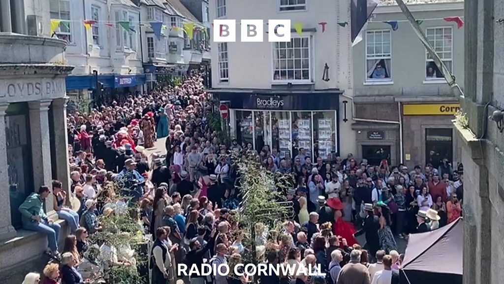 Helston Flora Day Honors VE Day with Two-Minute Silence