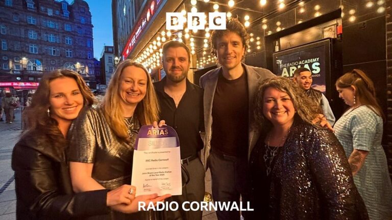 BBC Radio Cornwall Wins Silver at Local Radio Awards