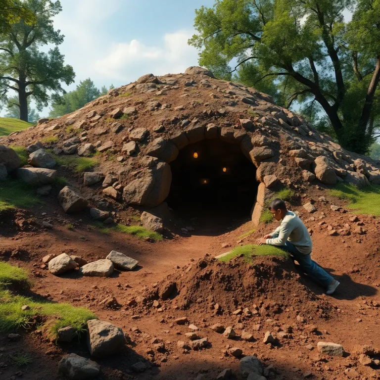 Bronze Age Burial Mound Unearthed: Boy's Discovery