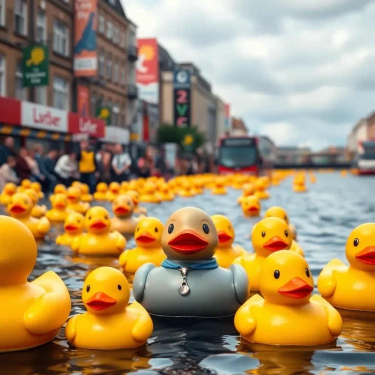 Looe's Rubber Duck Race: A Community Flotilla