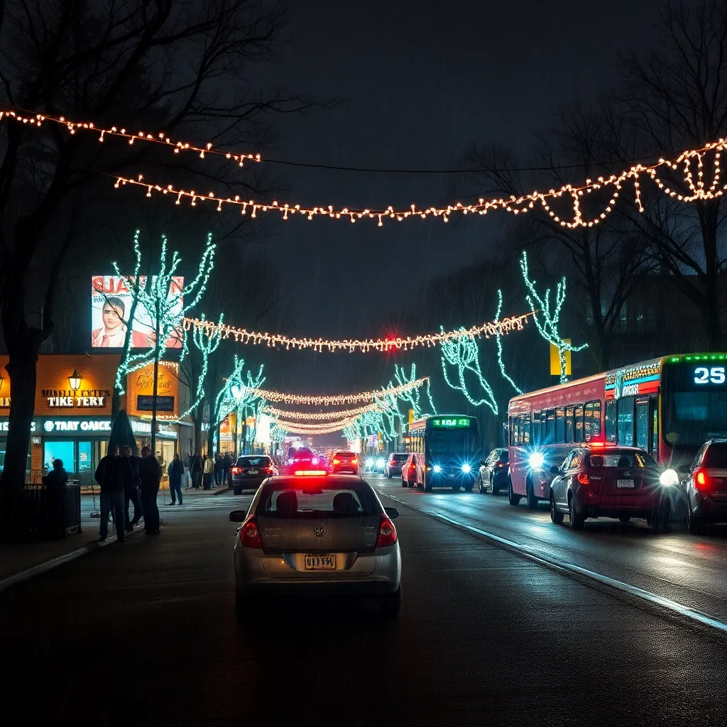 Meadowbrook Volunteers Brave Storms to Light Up the Holidays