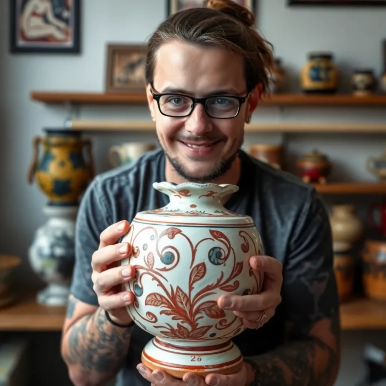 Redruth Tattooist Fynn Allen Crowned Pottery Champion