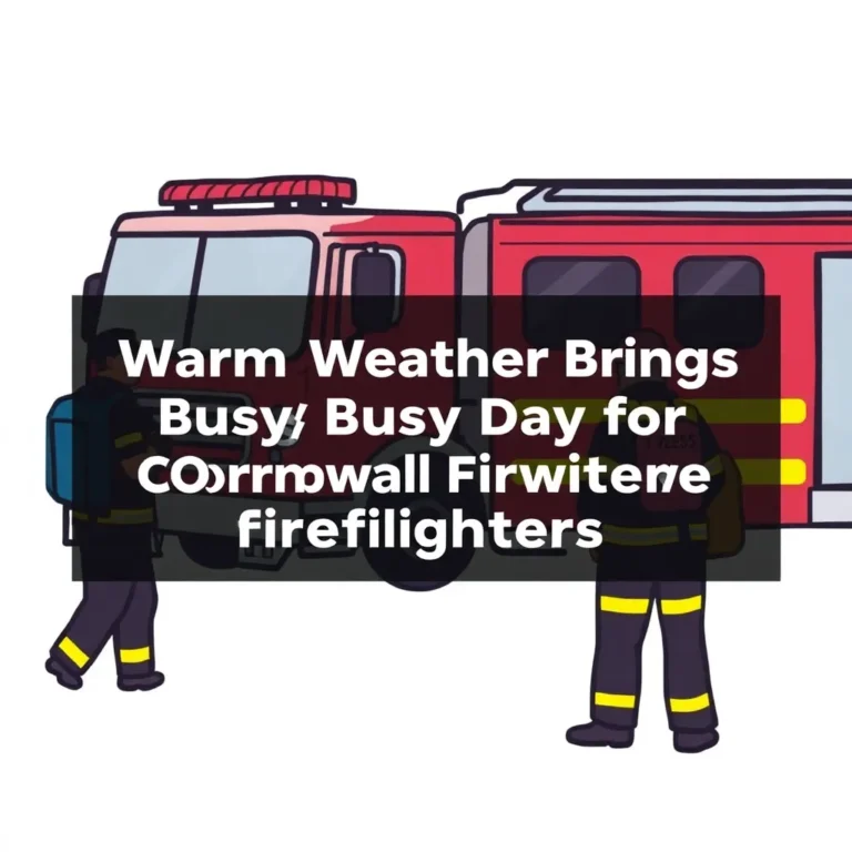 WARM WEATHER BRINGS BUSY DAY FOR CORNWALL FIREFIGHTERS