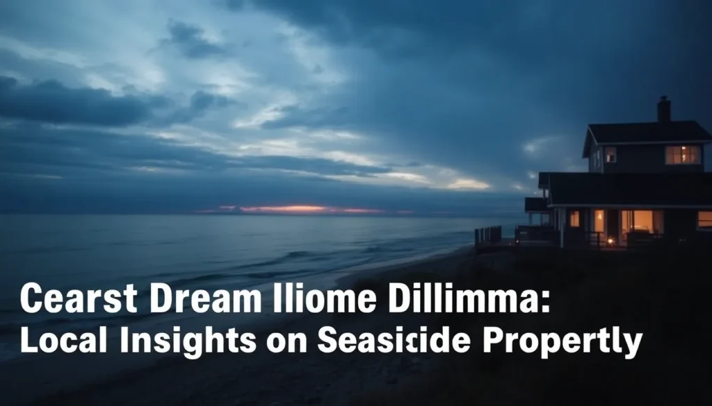 COASTAL DREAM HOME DILEMMA: LOCAL INSIGHTS ON SEASIDE PROPERTIES