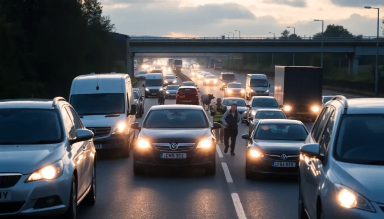 M5 GRIDLOCK: SERIOUS CRASH AND LOOSE COWS CAUSE CHAOS IN DEVON
