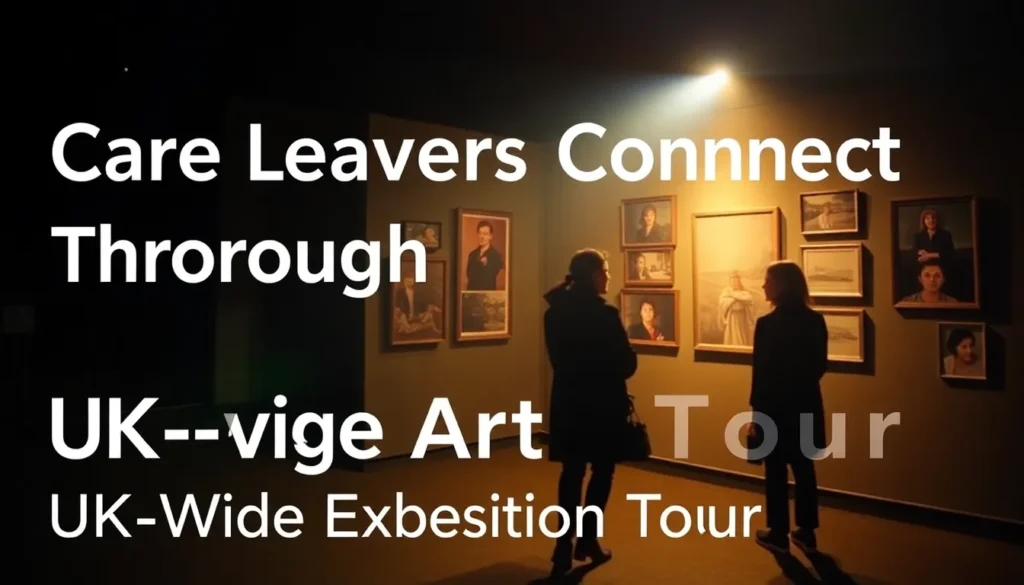 CARE LEAVERS CONNECT THROUGH UK-WIDE ART EXHIBITION TOUR