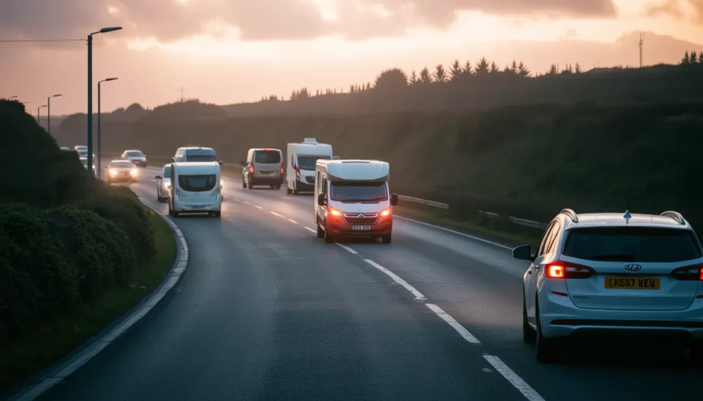 A30 CHAOS: CAMBORNE CRASH AND CARAVAN DISASTER GRIDLOCKS CORNWALL