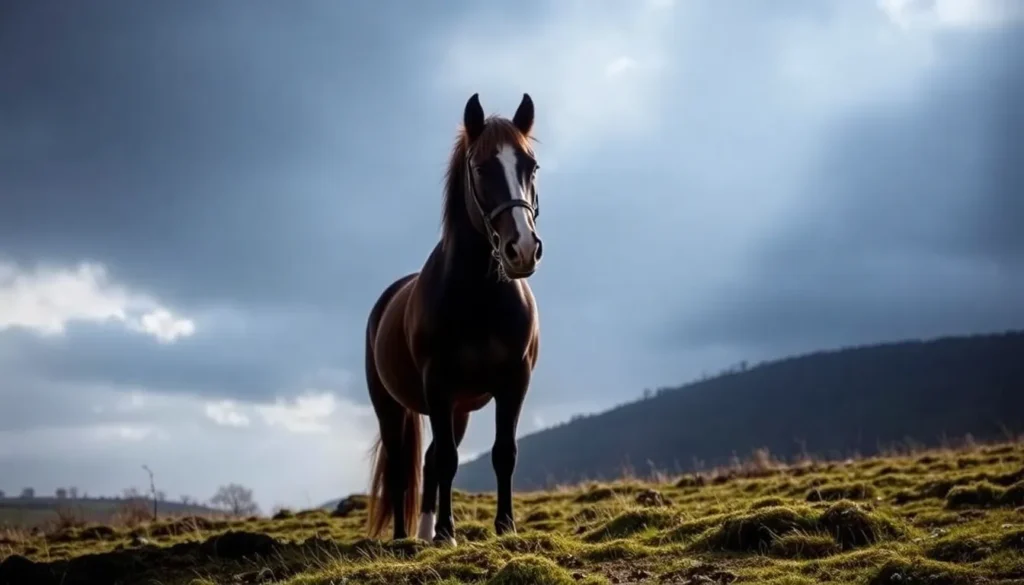 BODMIN MOOR'S FAMOUS FILM STAR HORSE BRINGS HOLLYWOOD TO CORNWALL