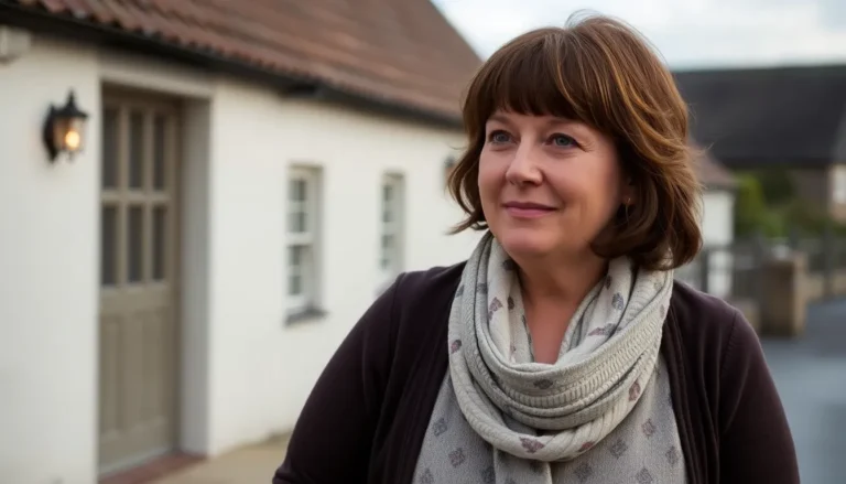 COMEDY ICON DAWN FRENCH FINDS PEACE IN QUIET CORNISH VILLAGE