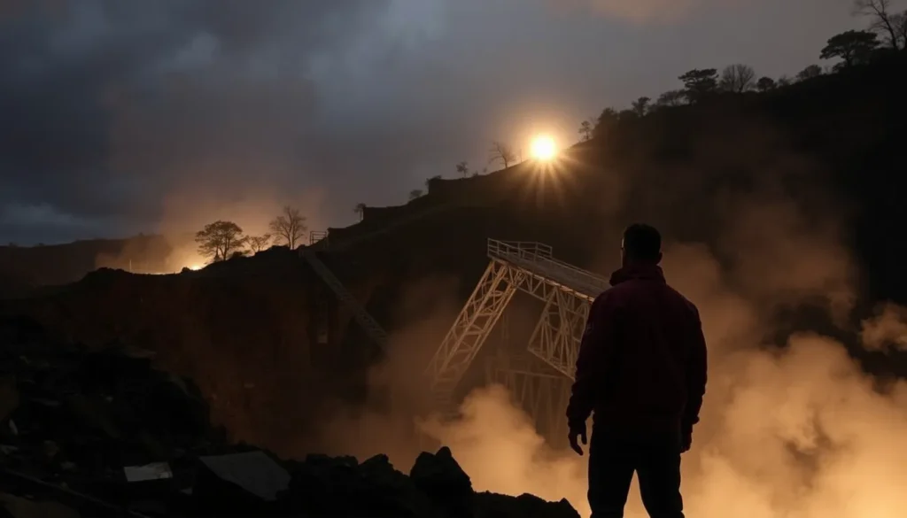 DANGER AT ST AUSTELL CLAY PIT: TRESPASSERS RISK LIVES