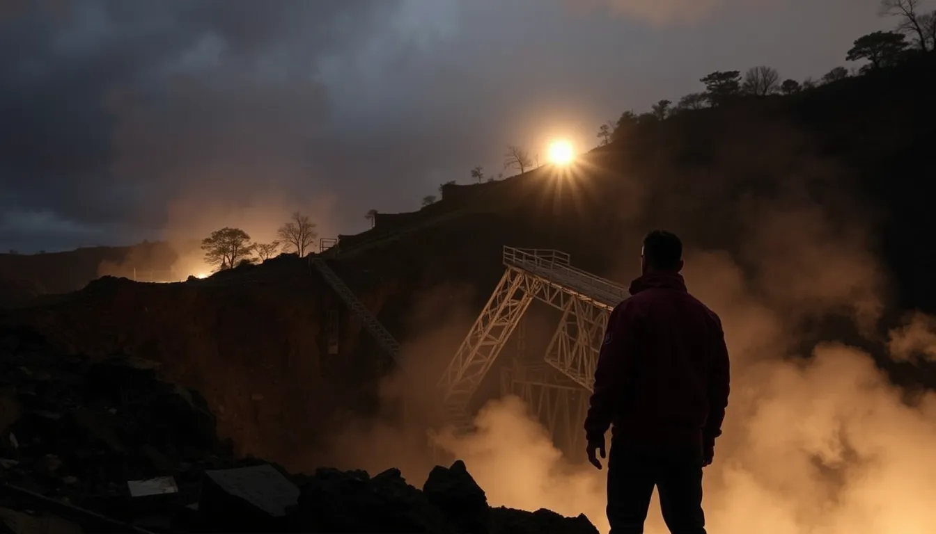 DANGER AT ST AUSTELL CLAY PIT: TRESPASSERS RISK LIVES