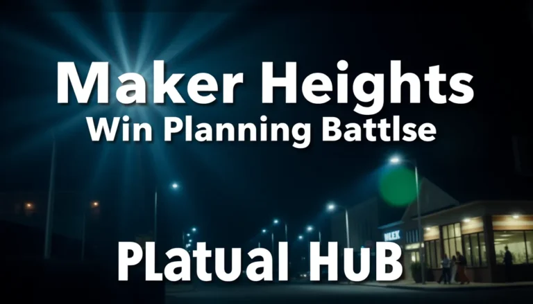MAKER HEIGHTS WINS PLANNING BATTLE: CULTURAL HUB PROTECTED