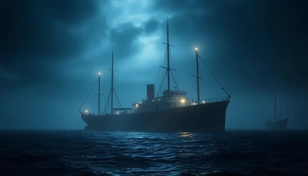 MYSTERIOUS 'GHOST SHIP' SPOTTED OFF ST IVES COAST EXPLAINED