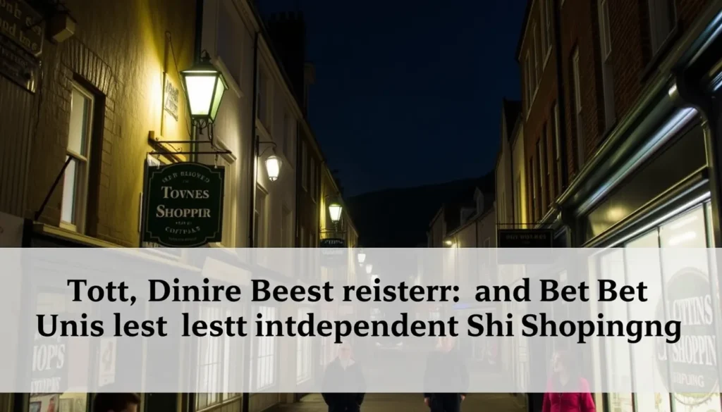 TOTNES HIGH STREET: DEVON'S BEST INDEPENDENT SHOPPING DESTINATION