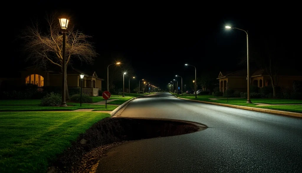 TROON VILLAGE DEMANDS ACTION ON NEWTON ROAD SINKHOLE CRISIS