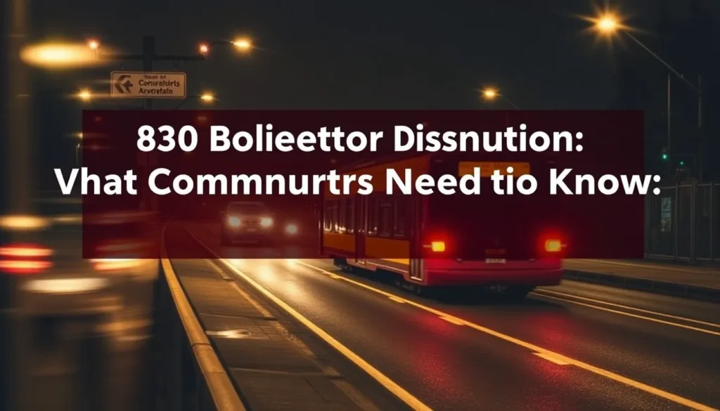A30 BOLVENTOR DISRUPTION: WHAT COMMUTERS NEED TO KNOW