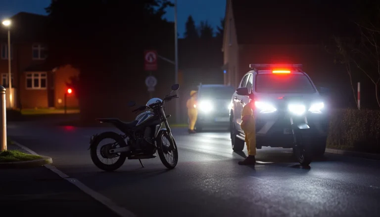 E-BIKE RIDER HOSPITALISED IN BMW CRASH OUTSIDE ST AUSTELL SCHOOL