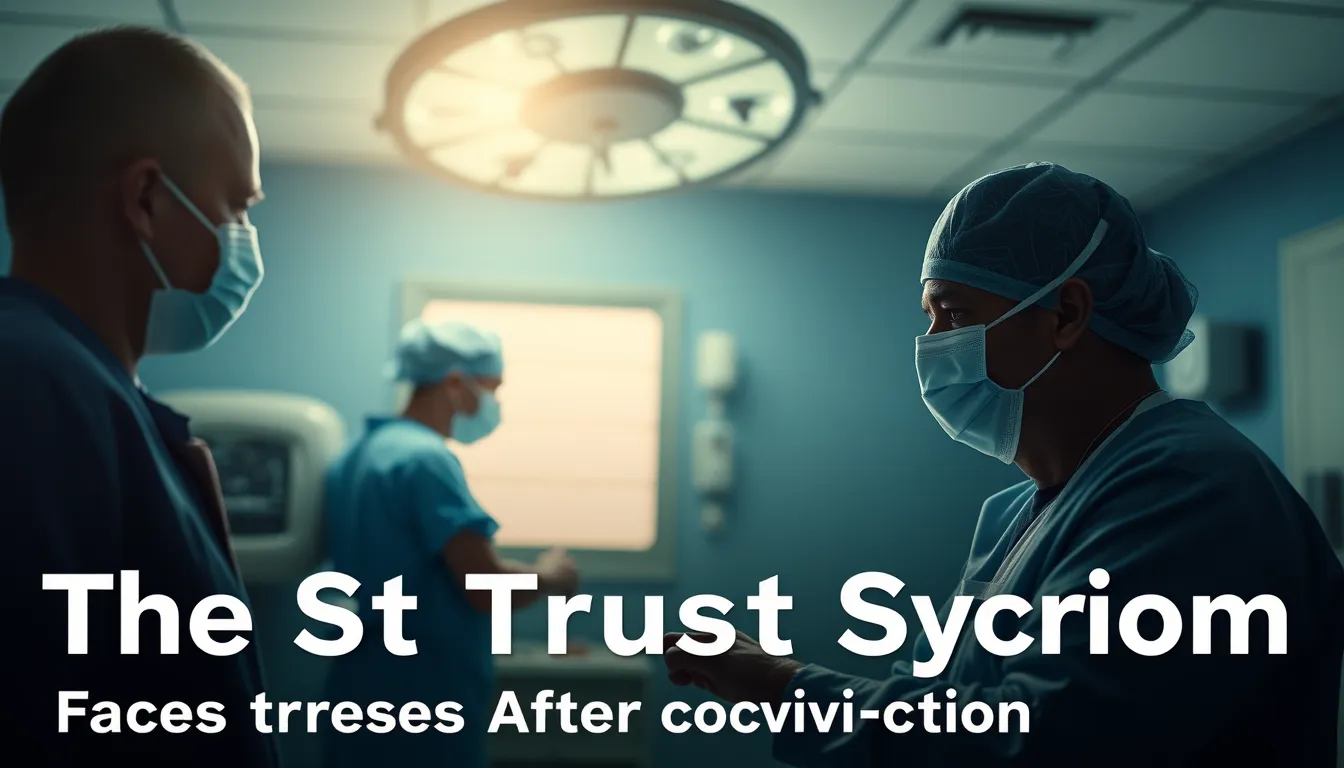 LOCAL HEALTHCARE SYSTEM FACES TRUST CRISIS AFTER SURGEON CONVICTION