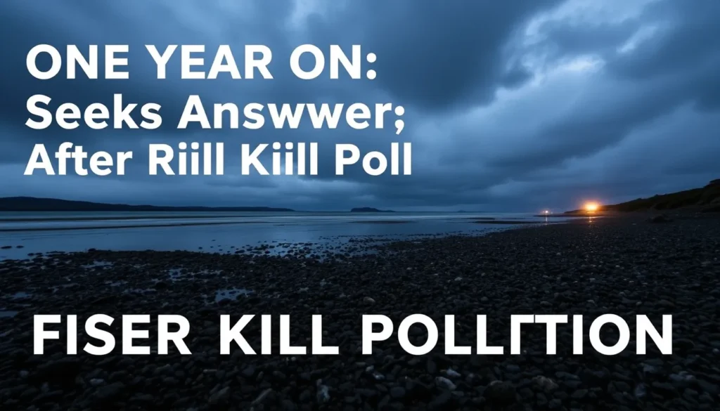 ONE YEAR ON: PENTEWAN SEEKS ANSWERS AFTER FISH KILL POLLUTION