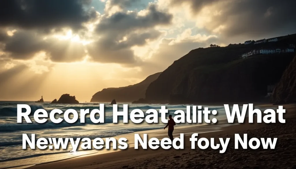 RECORD HEAT ALERT: WHAT NEWQUAY RESIDENTS NEED TO KNOW NOW