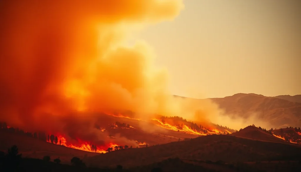 WILDFIRE ALERT: SOUTH WEST ON RED AS HEATWAVE PEAKS