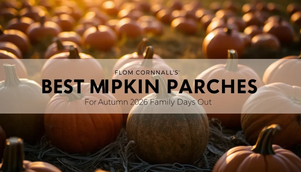 CORNWALL'S BEST PUMPKIN PATCHES FOR AUTUMN 2026 FAMILY DAYS OUT