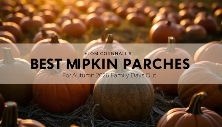 CORNWALL'S BEST PUMPKIN PATCHES FOR AUTUMN 2026 FAMILY DAYS OUT