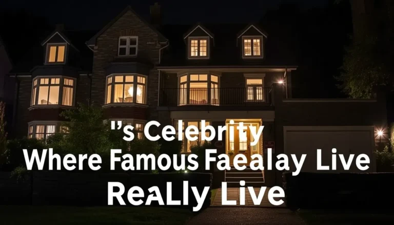 CORNWALL'S CELEBRITY HOMES: WHERE FAMOUS FANS REALLY LIVE