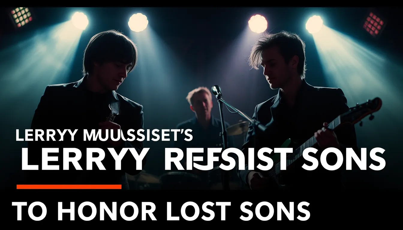 LERRYN MUSICIANS REFORM BAND TO HONOR LOST SONS