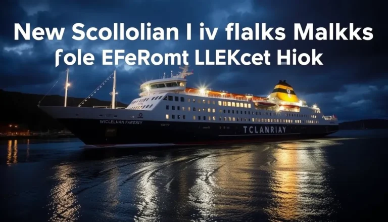 NEW SCILLONIAN IV FERRY MARKS MAJOR MILESTONE BEFORE UK ARRIVAL
