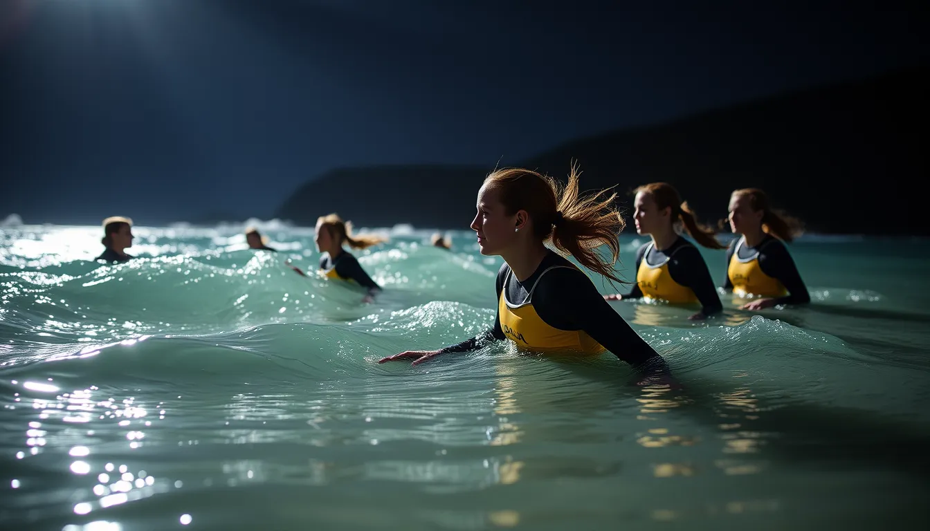 NEWQUAY HOSTS HISTORIC ALL-FEMALE LIFEGUARD TRAINING WEEK